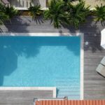 @The Breeze villa Bonaire, pool from above