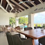 @The Breeze villa Bonaire, veranda dining