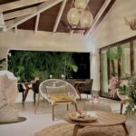 @The Breeze villa Bonaire, veranda seating