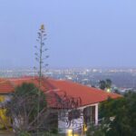 @The Breeze villa Bonaire, villa view evening